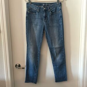 GAP Always Skinny Raw Hem Jeans